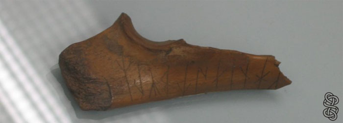 rune bone from Novgorod